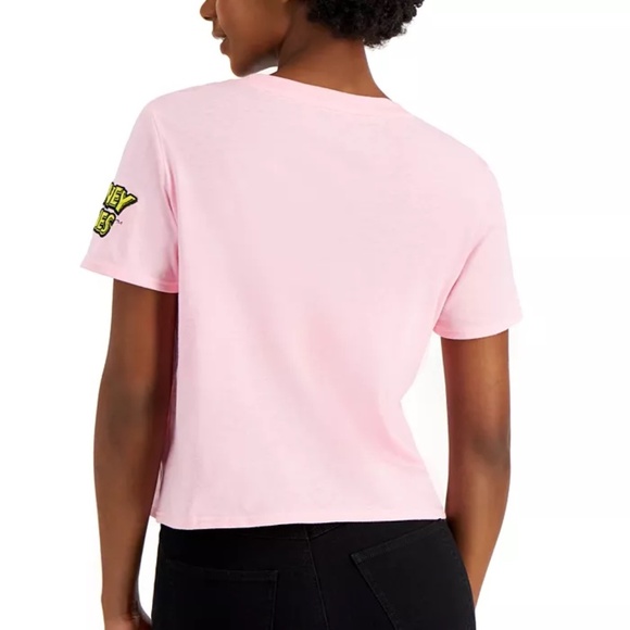 NWT Tweety Bird Pink Juniors Graphic-Print Tee Size M - Picture 3 of 3